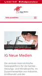 Mobile Screenshot of igneuemedien.at